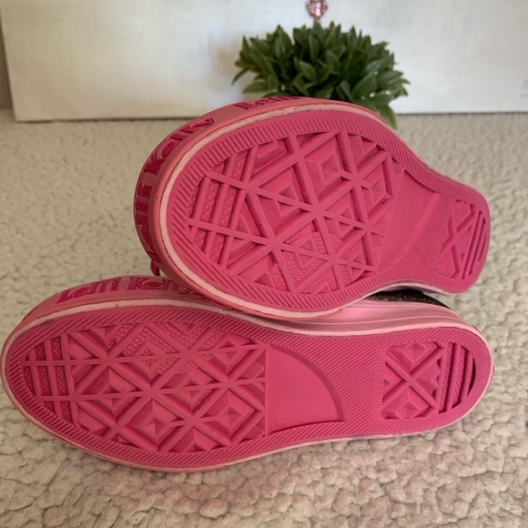 Lelli Kelly pink and silver high tops - Picture 13 of 16